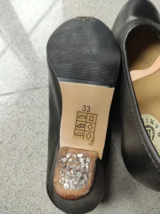 Tacones flamencos  Ramirez Negros talla 33