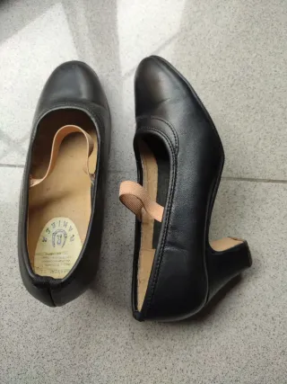Tacones flamencos  Ramirez Negros talla 33