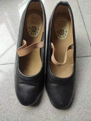 Tacones flamencos  Ramirez Negros talla 33