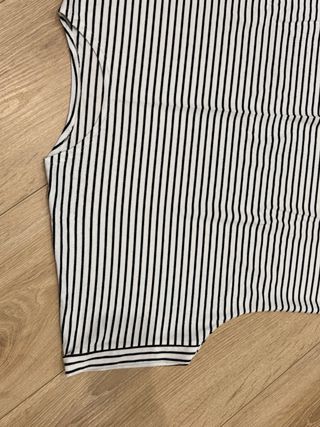 Camiseta ancha rayas T. XXL