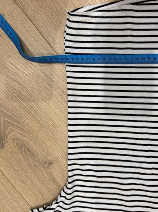 Camiseta ancha rayas T. XXL