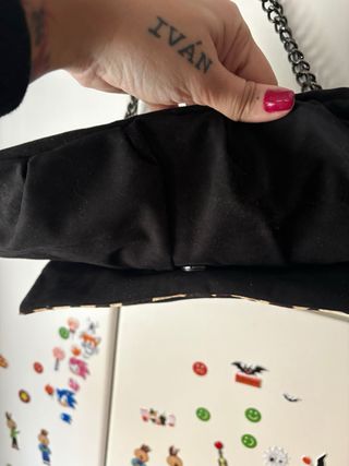Bolso Zara Terciopelo