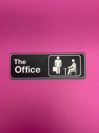 Targa The Office Stampa 3D