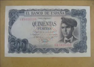 Billete 500 pesetas Banco de España