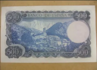 Billete 500 pesetas Banco de España