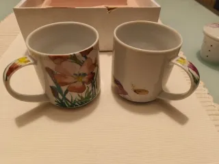 Set Tè 2 Tazze Porcellana