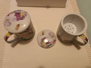 Set Tè 2 Tazze Porcellana