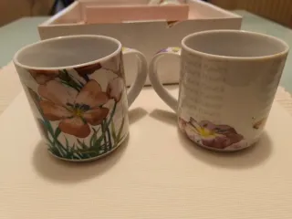 Set Tè 2 Tazze Porcellana