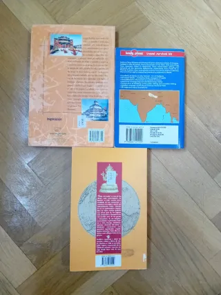 3 libros viajes a India, Tibet y Nepal