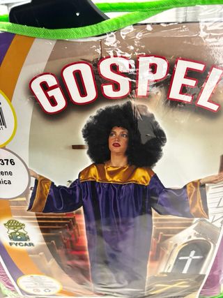 Disfraz Coro Gospel Talla Única