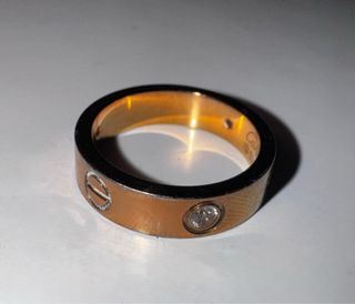 Anillo Cartier 750 52833A Oro 18k Diamante