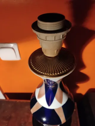 Lámpara Vintage Cerámica Multicolor Sargadelos