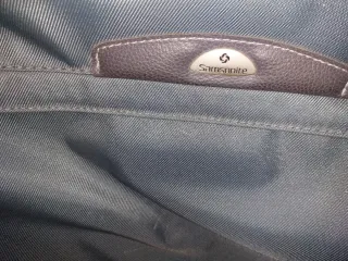 Maleta de viaje Samsonite verde/gris