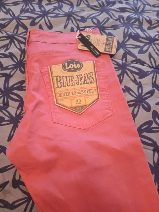Pantalones Lois Rosa Talla 29