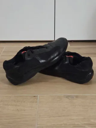 Scarpe Prada America's Cup uomo nere n.45