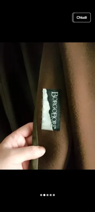 Cappotto lungo donna marrone