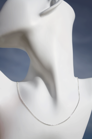 Cadena Plata de Ley 925 de 45 cm para Colgante.