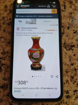 Coppia di vasi cinesi in cloisonné del XIX secolo