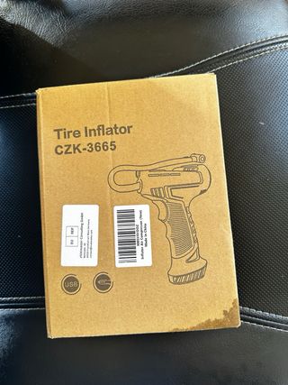 Scooter eléctrica Leo roja + inflador