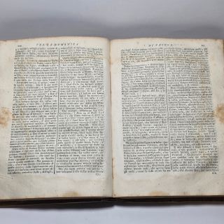 Libro Antico 1739 Discorsi Famigliari Jolì