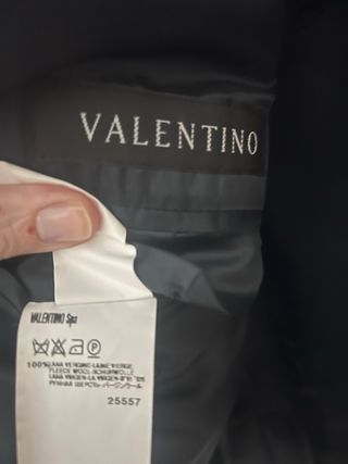 Americana Valentino Talla 56 Negra