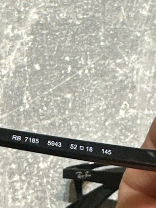 Montura de gafas Ray Ban