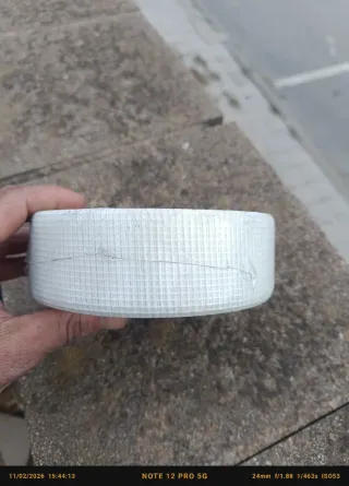 Rollo cinta tapa grietas