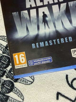 Alan Wake Remastered - PS4