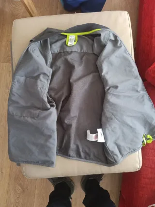 Chaleco pesca multi bolsillos gris