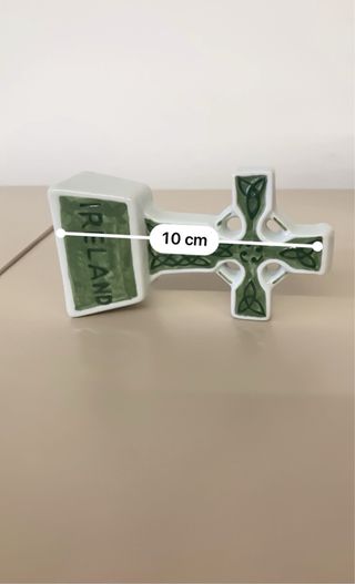 Cruz Celta Porcelana Decorativa