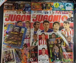 2 Revistas Jugón 226 y 227 cerradas
