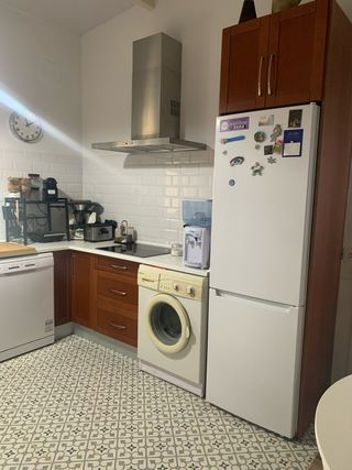 Cocina modular madera y metal