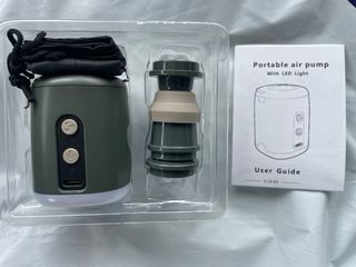 Mini Inflador Portátil con 4 Boquillas