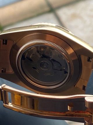 Seiko Mod Datejust Olive NH35 Automático