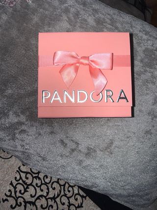 Anillo Pandora Corazón Oro Blanco original nuevo