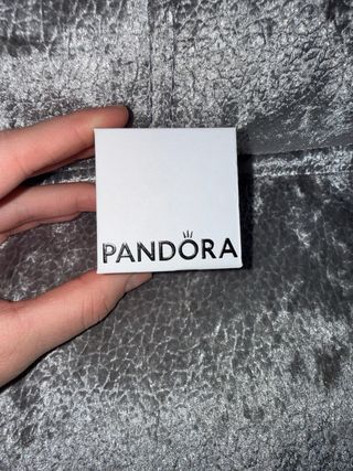 Anillo Pandora Corazón Oro Blanco original nuevo