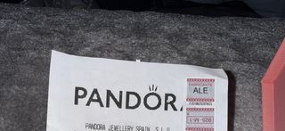Anillo Pandora Corazón Oro Blanco original nuevo