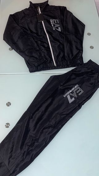 Conjunto Chándal Emporio Armani Negro