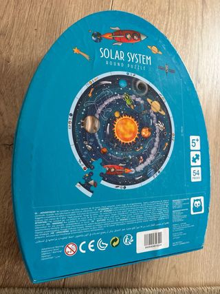 Puzzle Sistema Solar 54 Piezas +5 Años