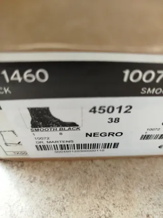 Botas Dr. Martens Negras