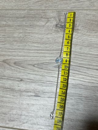 Pulsera Tous Plata Oso 17,5 cm