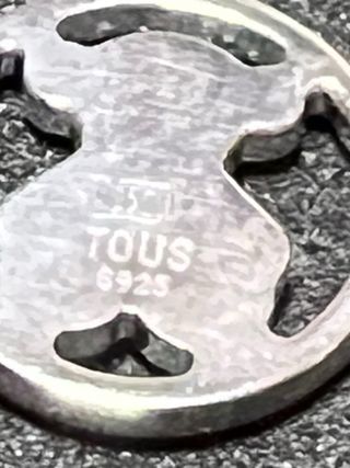Pulsera Tous Plata Oso 17,5 cm