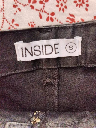 Minifalda efecto encerado