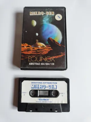 Juego EQUINOX para AMSTRAD CPC cinta