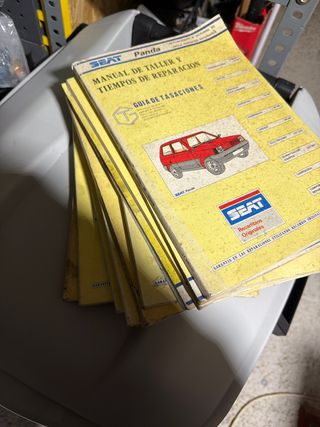 Manuales Taller SEAT Panda ritmo ronra fura 127