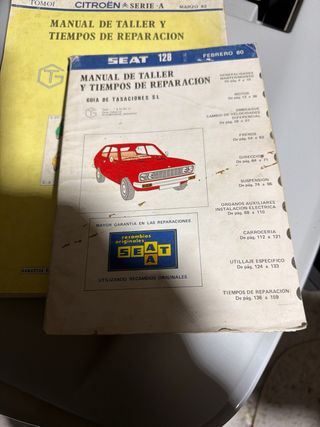 Manuales Taller SEAT Panda ritmo ronra fura 127