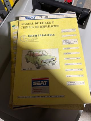 Manuales Taller SEAT Panda ritmo ronra fura 127