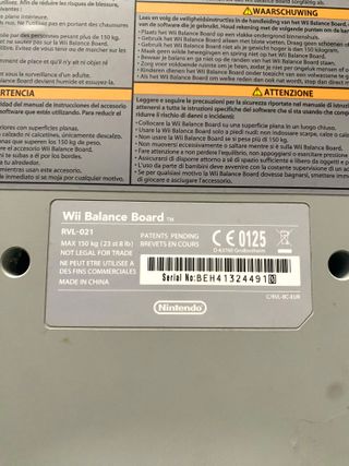 Tabla Balanza Wii Nintendo balance board