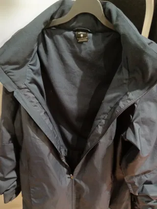 Parka Nike Azul con Logo