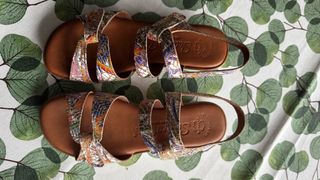 Sandalias Sarenza Piel Talla 36 Multicolor